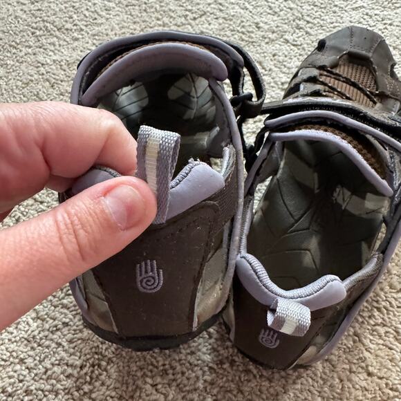Teva Hybrid Water Hiking Sandals Closed Toe Women's Size 10 Brown Style 6969 - Picture 5 of 13